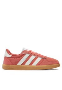 Adidas - adidas Sneakersy Breaknet Sleek IH5470 Pomarańczowy. Kolor: pomarańczowy. Materiał: zamsz, skóra