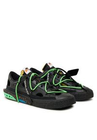 OFF-WHITE - Off-White Sneakersy OMIA242T22MAT Czarny. Kolor: czarny. Materiał: skóra #5