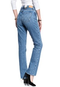 Wrangler - WRANGLER HIGH BOOTCUT ALL STAR BLUE W27URI25U. Stan: podwyższony #4