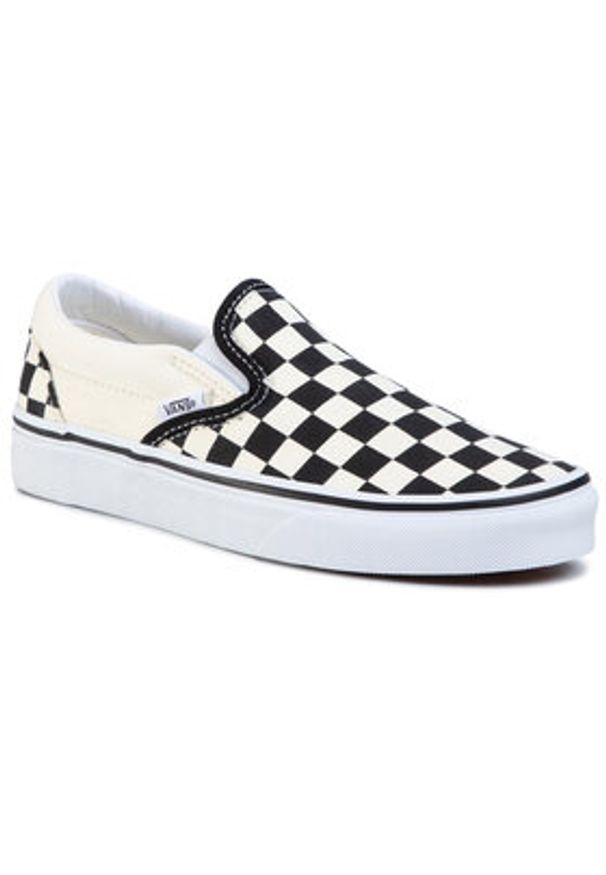 Vans Tenisówki Classic Slip-On VN000EYEBWW1 Écru. Zapięcie: bez zapięcia. Materiał: materiał