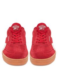 Reebok Sneakersy FORTE LOUNGER DOUBLE UP AR30255WRCI Czerwony. Kolor: czerwony. Materiał: zamsz, skóra #8