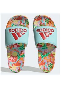 Adidas - Klapki adidas Adilette Comfort W HQ8848 wielokolorowe. Kolor: wielokolorowy. Materiał: syntetyk, guma #2