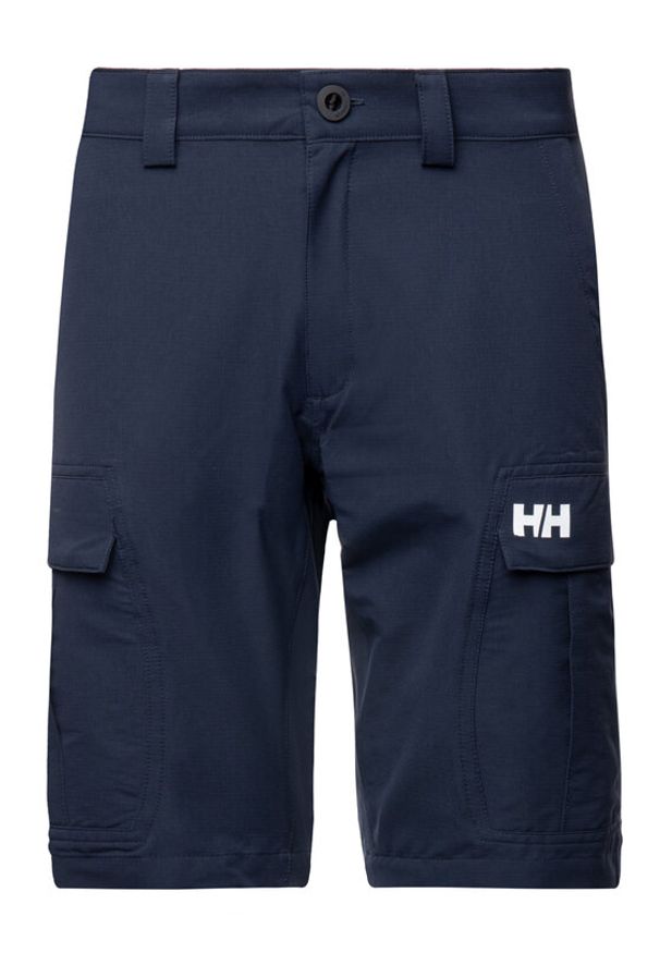 Helly Hansen Szorty materiałowe Hh Qd Cargo 54154 Granatowy Regular Fit. Kolor: niebieski. Materiał: syntetyk, materiał