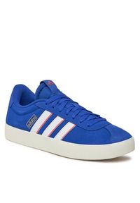 Adidas - adidas Buty Vl Court 3.0 ID6283 Niebieski. Kolor: niebieski. Materiał: zamsz, skóra