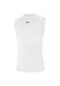 Obcisły tank top Mizuno Team Core. Kolor: czarny, biały, wielokolorowy. Sport: piłka nożna, fitness