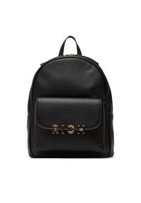 John Richmond Plecak RWP25158ZA Czarny. Kolor: czarny. Materiał: skóra #6