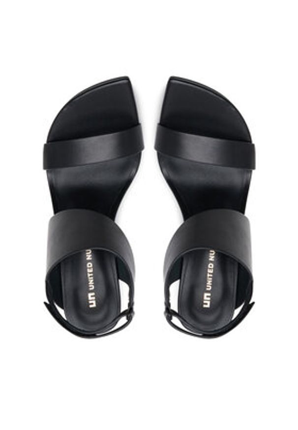 United Nude Sandały Zuma Sandal Hi 109280116 Czarny. Kolor: czarny. Materiał: skóra