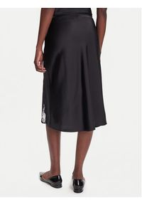 Calvin Klein Spódnica midi LV044C672G Czarny Regular Fit. Kolor: czarny. Materiał: syntetyk #3