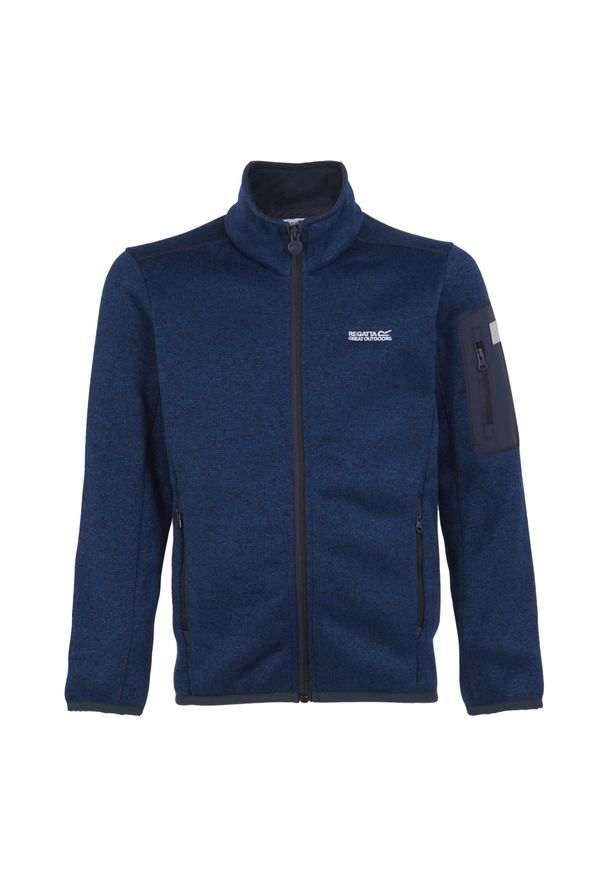 Regatta - Polar dziecięcy Newhill Fleece Jacket. Kolor: niebieski. Materiał: polar. Sezon: zima