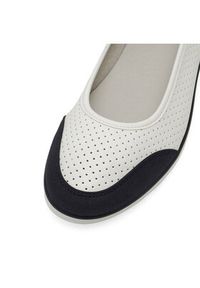 Clara Barson Baleriny WYL3650-1 Biały. Kolor: biały. Materiał: skóra #7