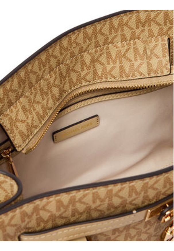 MICHAEL Michael Kors Torebka Hamilton Moderne 30T6GNXS1V Kremowy. Kolor: kremowy. Materiał: skórzane