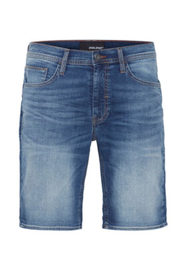 Blend Szorty jeansowe 20713326 Niebieski Slim Fit. Kolor: niebieski. Materiał: bawełna