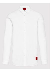 Hugo Koszula Ero3-W 50475687 Biały Extra Slim Fit. Kolor: biały. Materiał: bawełna #4