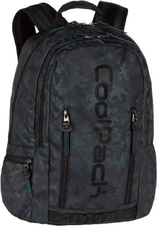 Coolpack - COOLPACK - IMPACT - PLECAK MŁODZIEŻOWY - CAMO GREEN DARK. Styl: młodzieżowy