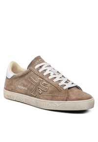 Premiata Sneakersy Steven 6221 Brązowy. Kolor: brązowy. Materiał: skóra, zamsz #5