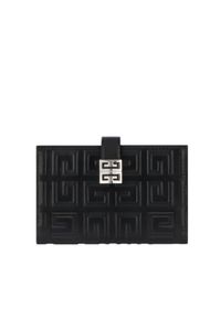 Givenchy - GIVENCHY - Czarny portfel z logowaniem 4G. Kolor: czarny #1