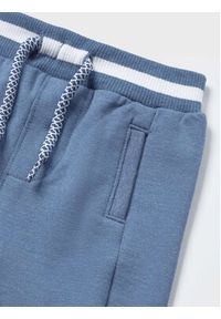 Mayoral Spodnie dresowe 1512 Niebieski Regular Fit. Kolor: niebieski. Materiał: bawełna #2
