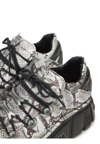NEW ROCK Sneakersy M-120N-C59 Beżowy. Kolor: beżowy. Materiał: skóra #5