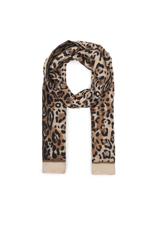 Guess Szal AW5495 POL03 Beżowy. Kolor: beżowy. Materiał: poliester