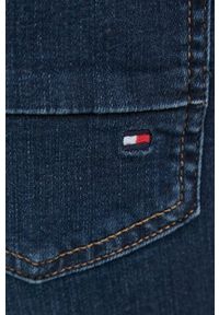 TOMMY HILFIGER - Tommy Hilfiger jeansy Layton męskie kolor granatowy. Okazja: na co dzień. Kolor: niebieski. Styl: casual #5