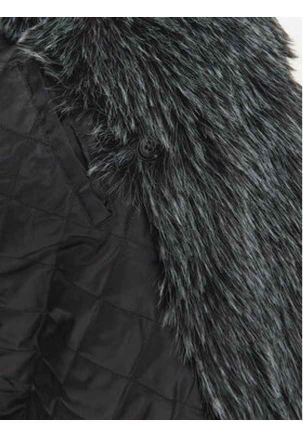 MICHAEL Michael Kors Futro UF4208KF1Q Szary Oversize. Kolor: szary. Materiał: syntetyk
