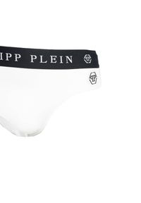 Philipp Plein Kąpielówki | CUPP15S01 | Mężczyzna | Biały. Kolor: biały. Materiał: elastan, poliamid. Wzór: aplikacja #3