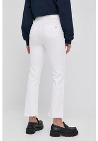 Silvian Heach jeansy damskie high waist. Stan: podwyższony. Kolor: biały #4