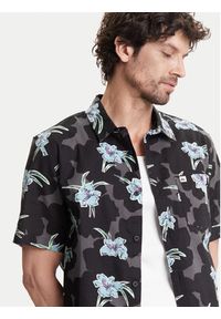 Quiksilver Koszula Apero Classic Ss EQYWT04605 Czarny Regular Fit. Kolor: czarny. Materiał: bawełna #8