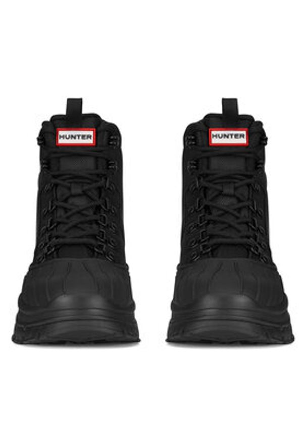 Hunter Trzewiki WFS2000PTP Czarny. Kolor: czarny. Materiał: materiał