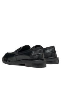 Geox Mokasyny D Serilda D56WYE 00043 C9999 Czarny. Kolor: czarny. Materiał: skóra
