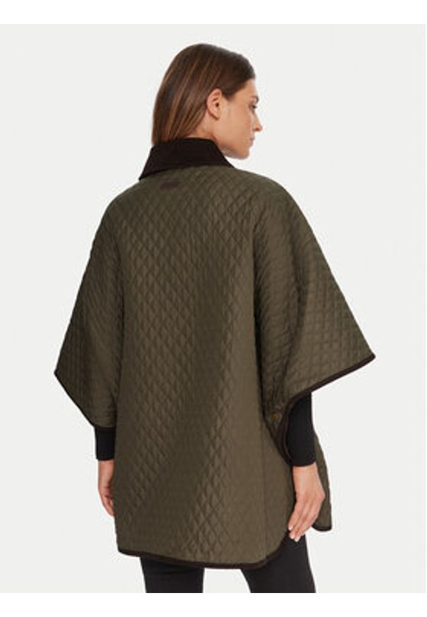 Barbour Kurtka przejściowa Oakham LQU1857GN91 Zielony Regular Fit. Kolor: zielony. Materiał: syntetyk