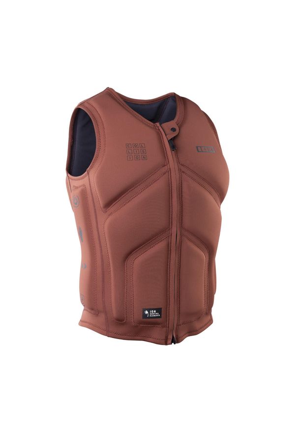 Kamizelka ION Collision Core Front Zip Sunbaked Maroon 2025. Kolor: brązowy