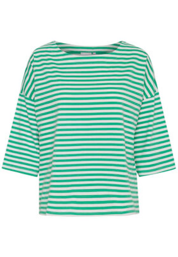 Fransa Bluzka 20611666 Zielony Regular Fit. Kolor: zielony. Materiał: bawełna