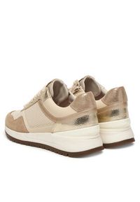 Geox Sneakersy D Desya D6500A 085CF C1S2L Beżowy. Kolor: beżowy. Materiał: skóra #5