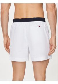 TOMMY HILFIGER - Tommy Hilfiger Szorty kąpielowe UM0UM03259 Biały Regular Fit. Kolor: biały. Materiał: syntetyk #5