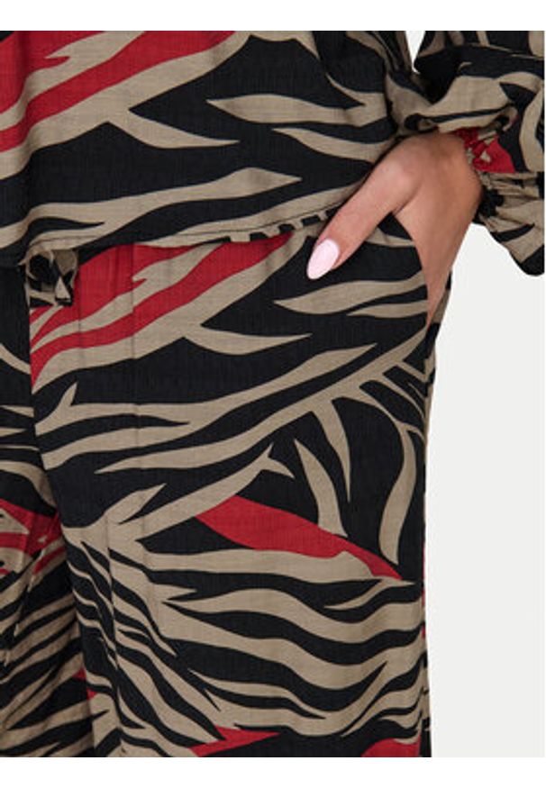 JDY Spodnie palazzo Philippa 15339049 Kolorowy Wide Leg. Materiał: wiskoza. Wzór: kolorowy