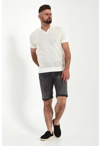 Karl Lagerfeld - Szorty jeansowe męskie KARL LAGERFELD. Materiał: jeans