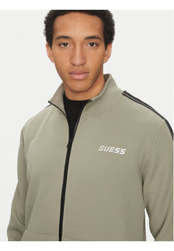 Guess Bluza Z2YQ10 KB3P2 Zielony Regular Fit. Kolor: zielony. Materiał: bawełna