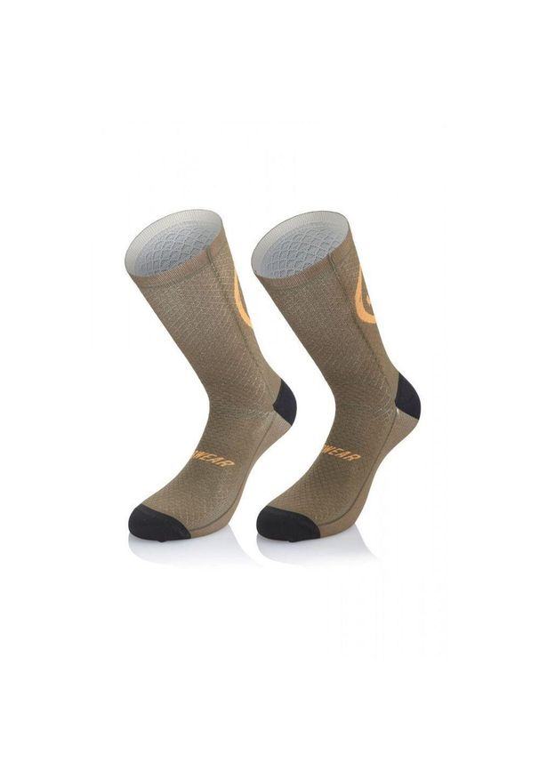 MB WEAR - Skarpetki Mb Wear Smile Emotions H20. Kolor: pomarańczowy, wielokolorowy, zielony. Sport: kolarstwo