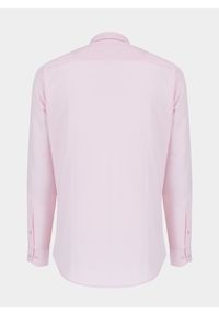Pako Lorente - PAKO LORENTE – Gładka elegancka koszula męska w kolorze różowym. Typ kołnierza: kołnierzyk klasyczny. Kolor: różowy. Materiał: bawełna. Długość rękawa: długi rękaw. Długość: długie. Wzór: gładki. Styl: elegancki #2