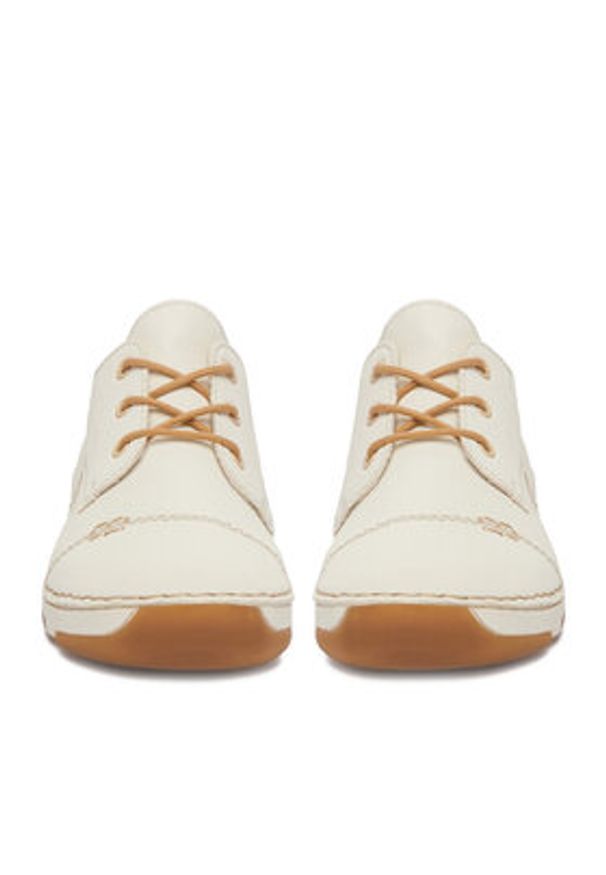 Rieker Półbuty CEO-55920-80 Écru. Materiał: materiał