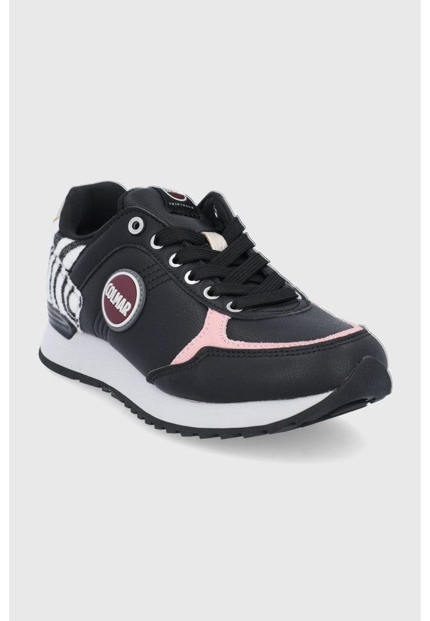 Colmar - Buty. Nosek buta: okrągły. Zapięcie: sznurówki. Kolor: czarny. Materiał: guma