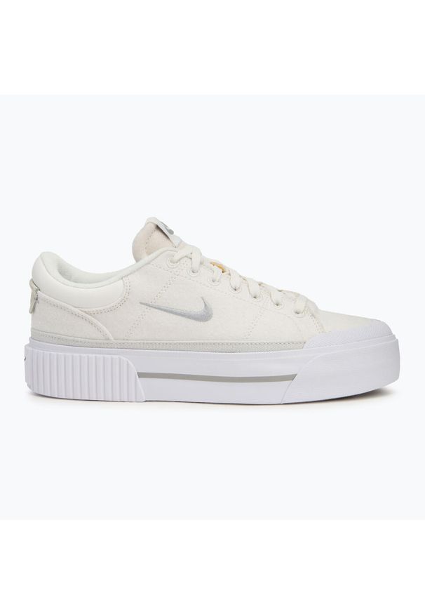 Buty damskie Nike Court Legacy Lift. Kolor: szary. Model: Nike Court. Sport: turystyka piesza