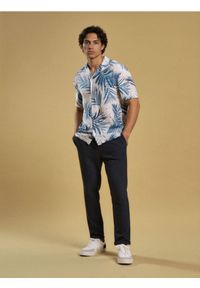 Sinsay - Spodnie dresowe jogger - szary. Kolor: szary. Materiał: dresówka