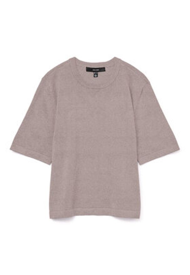 Vero Moda Sweter Silje 10320460 Szary Oversize. Kolor: szary. Materiał: wiskoza