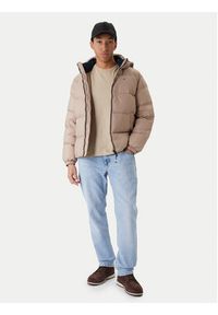 Tommy Jeans Kurtka puchowa Essential DM0DM19786 Beżowy Regular Fit. Kolor: beżowy. Materiał: syntetyk #3
