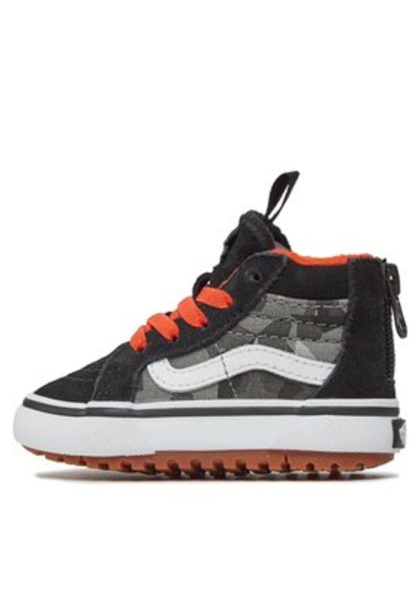 Vans Sneakersy Td Sk8-Hi Zip Mte-1 VN0A5HZ3GOR1 Szary. Kolor: szary. Materiał: skóra. Model: Vans SK8