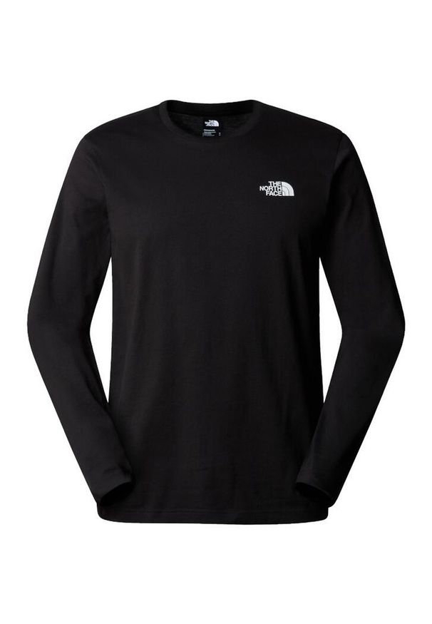 Koszulka sportowa męska The North Face Simple Dome. Kolor: czarny. Długość rękawa: długi rękaw. Długość: długie. Sport: turystyka piesza