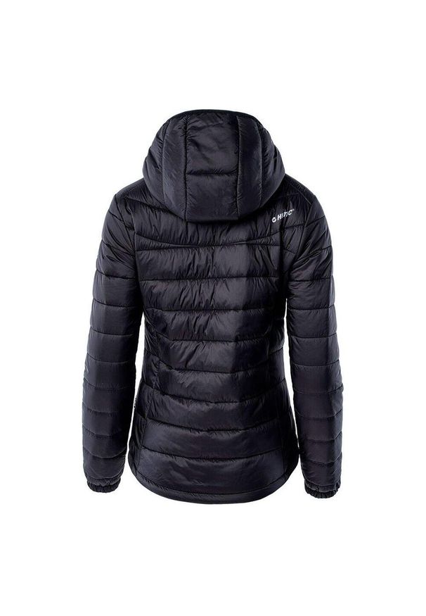Hi-tec - Kurtka Ocieplana Damska Lady Nahia. Kolor: czarny. Materiał: puch. Sport: turystyka piesza