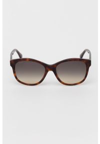 Max Mara okulary przeciwsłoneczne damskie kolor brązowy. Kolor: brązowy